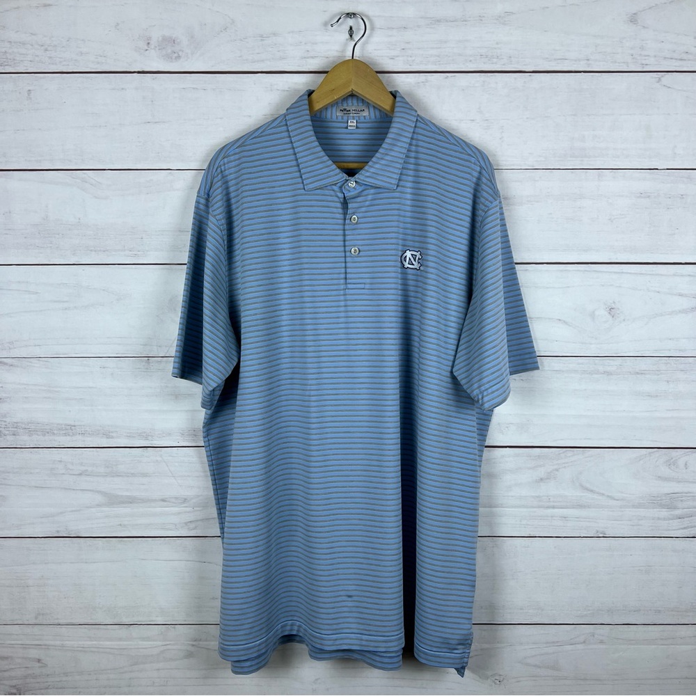 Peter Millar North Carolina Summer Comfort Golf Polo Shirt 2XL